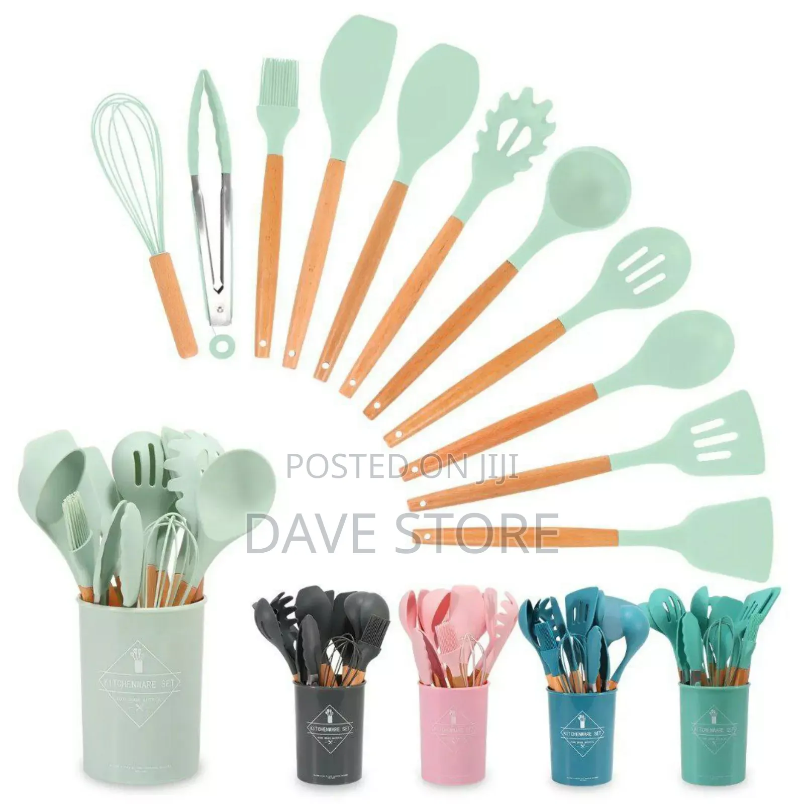  12 Set Silcon Kitchen Set