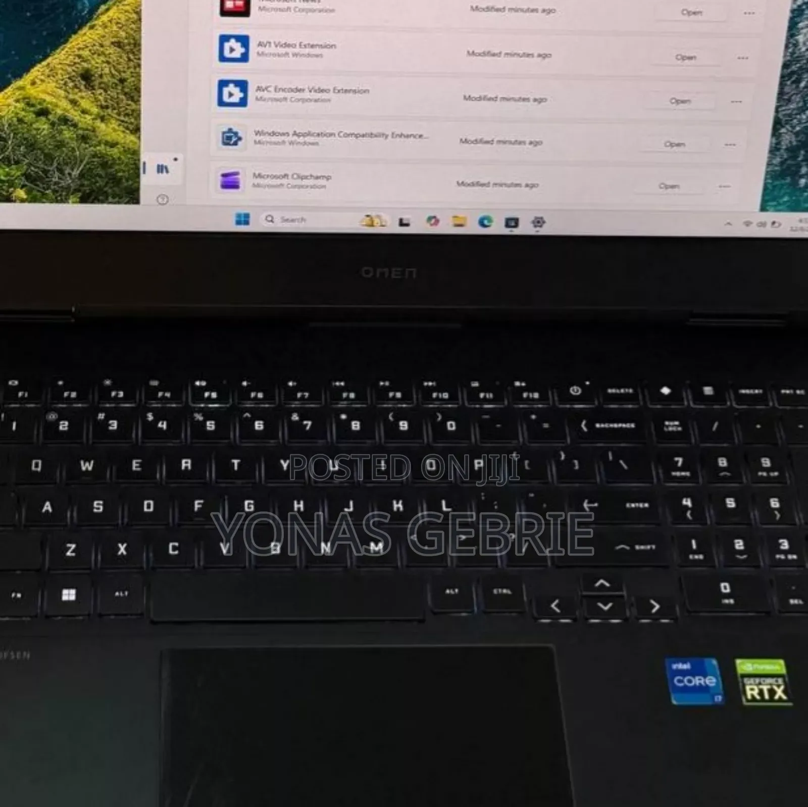 New Laptop HP Omen 16 16GB Intel Core I7 SSD 512GB