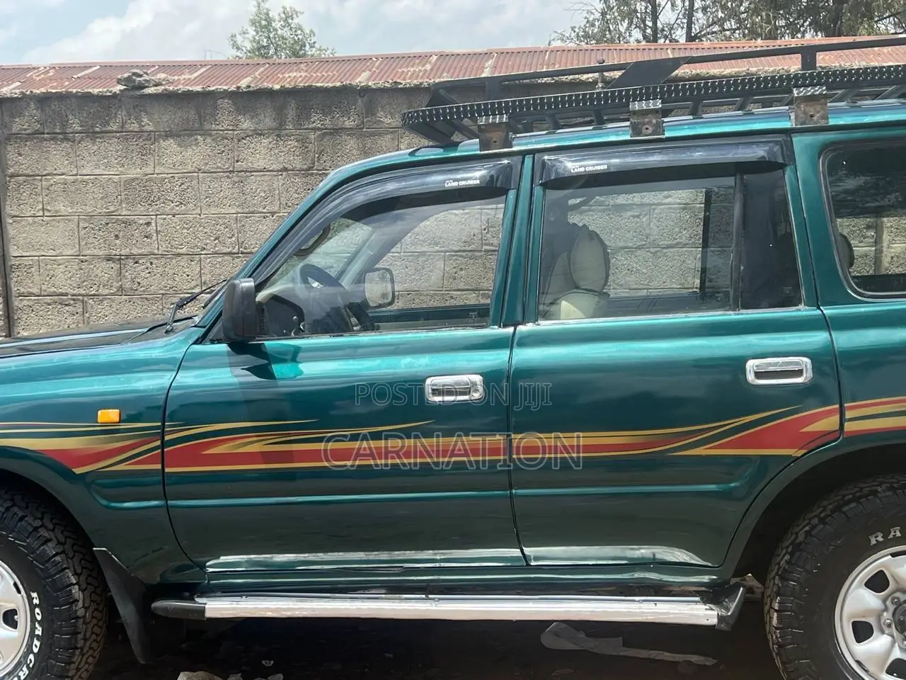 Toyota Land Cruiser 1995 Green