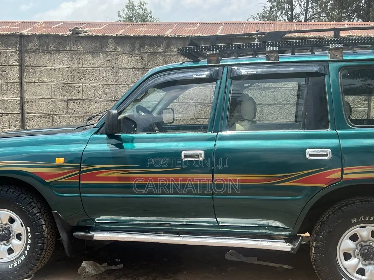 Toyota Land Cruiser 1995 Green