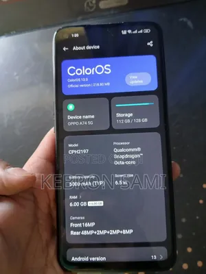 Photo - Oppo A74 128 GB Black