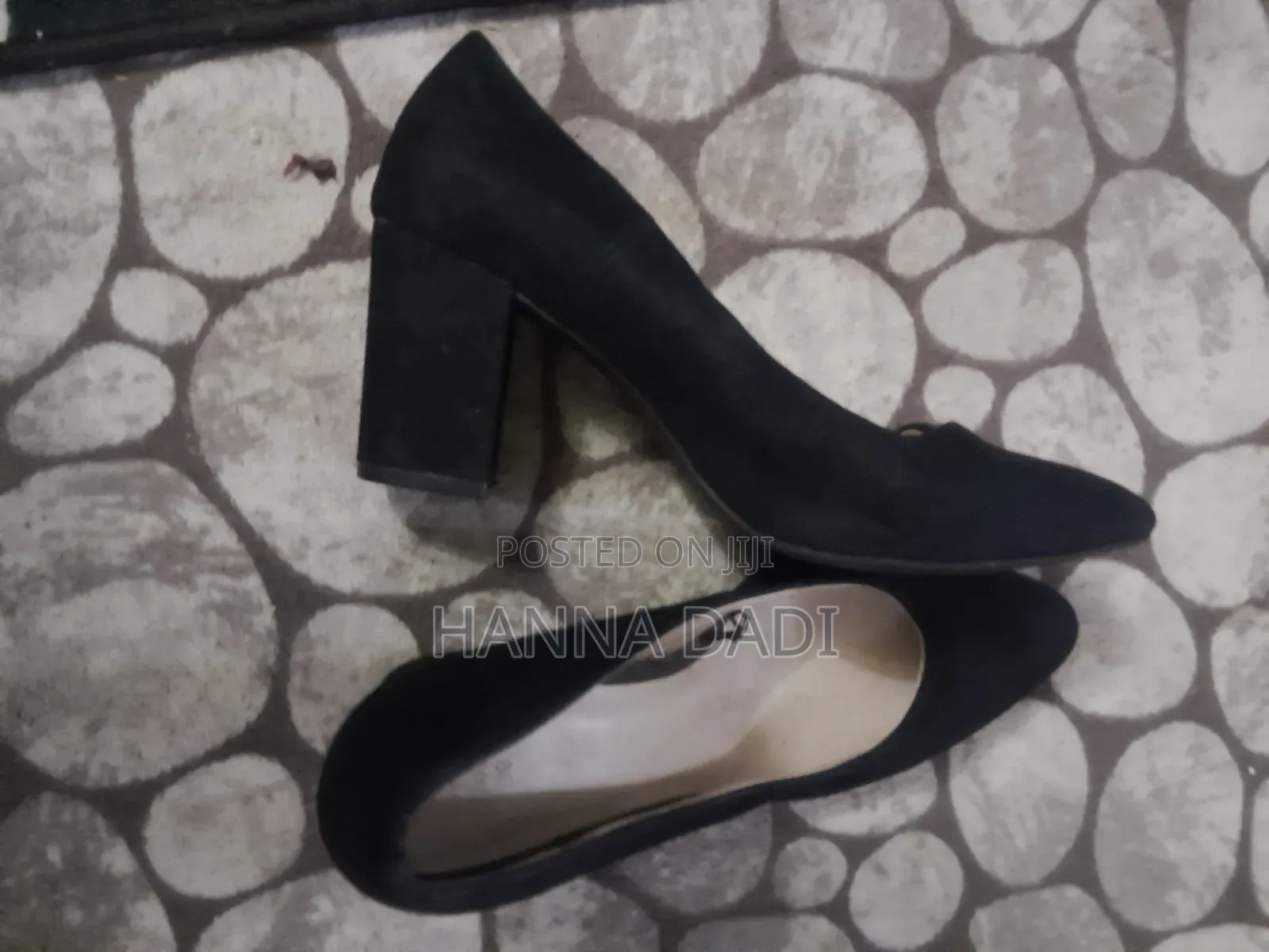 Ladies H M Round Heal Shoes