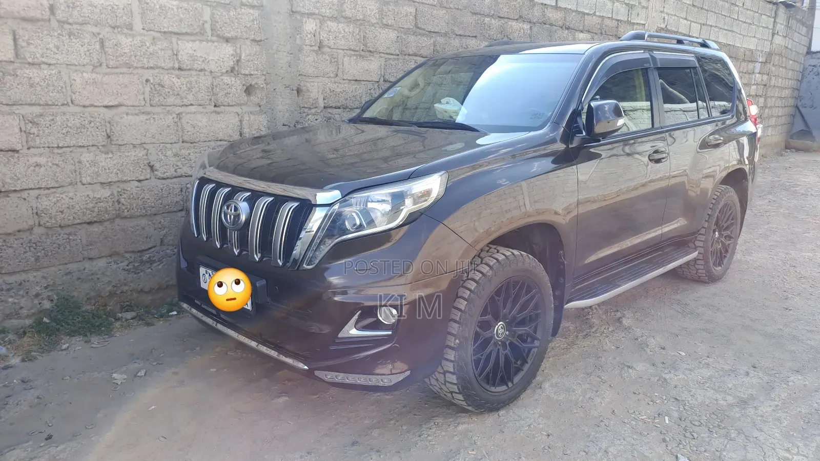 Toyota Land Cruiser Prado 2017 Burgundy