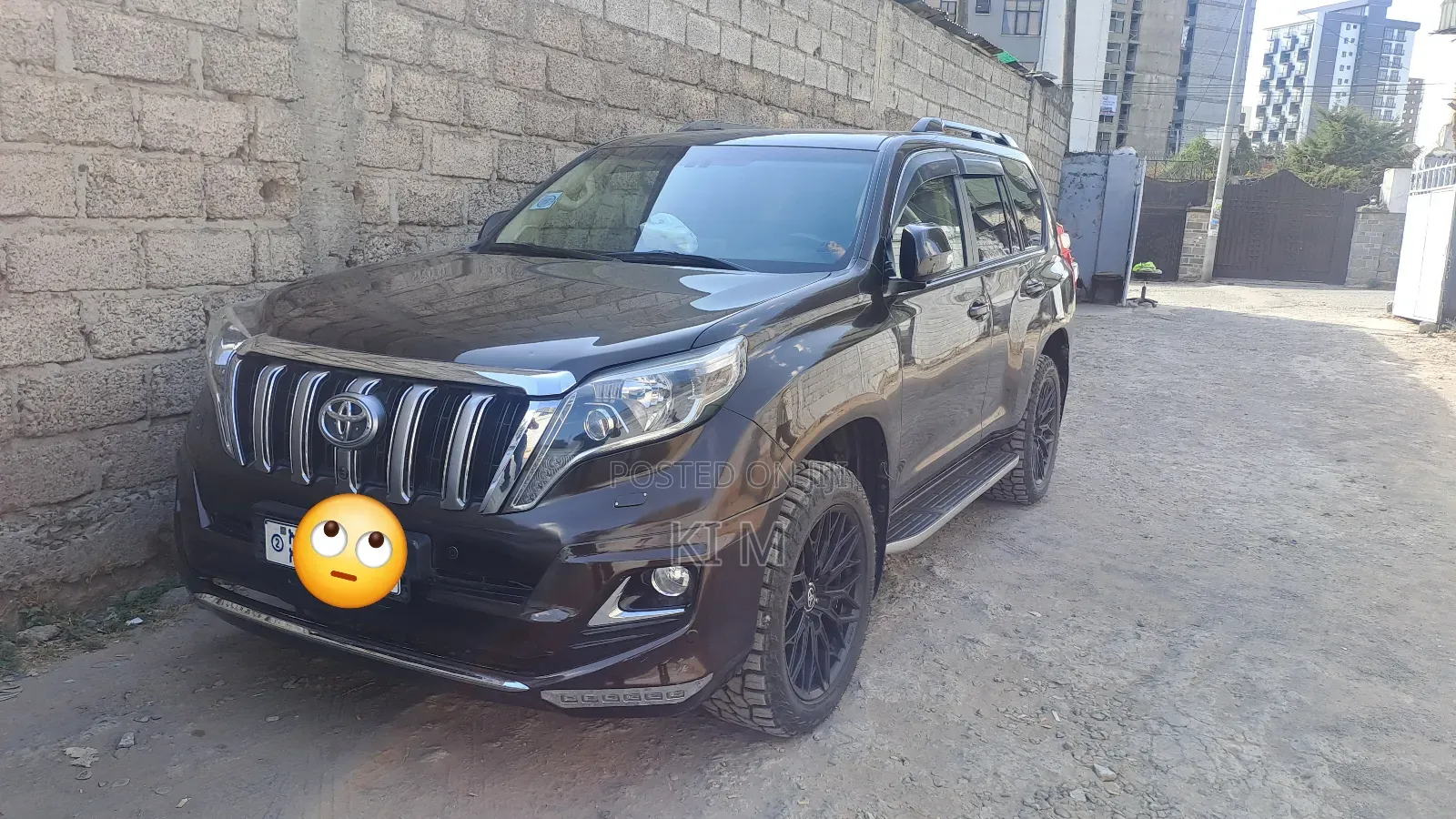 Toyota Land Cruiser Prado 2017 Burgundy