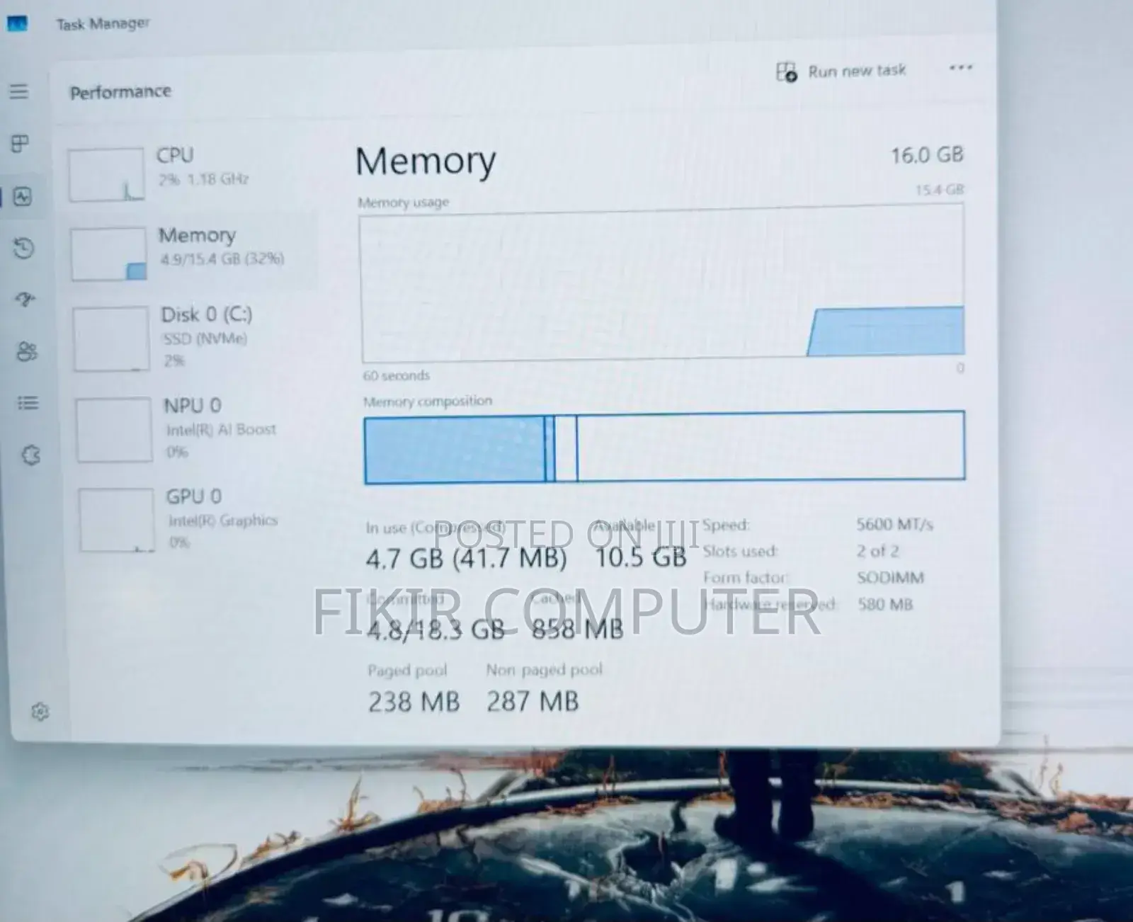 New Laptop HP 630 16GB Intel Core Ultra 5 SSD 512GB