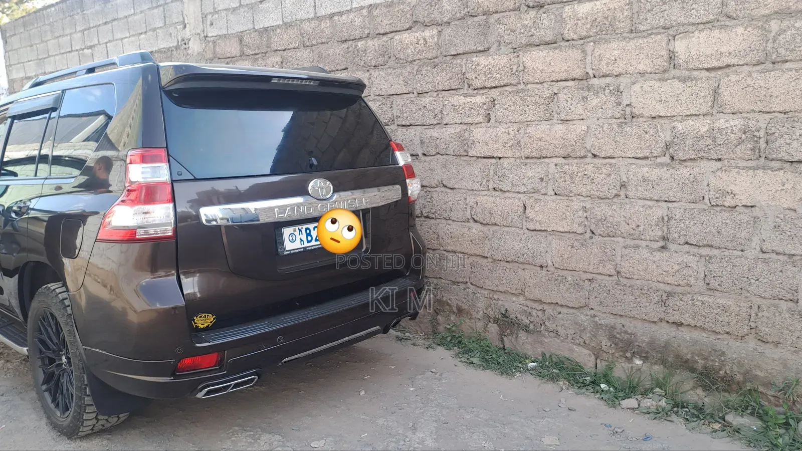 Toyota Land Cruiser Prado 2017 Burgundy