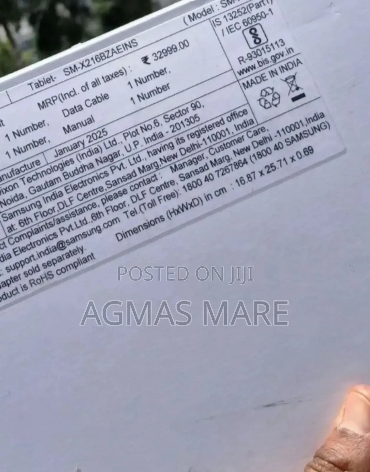 New Samsung Galaxy Tab A9+ 128 GB