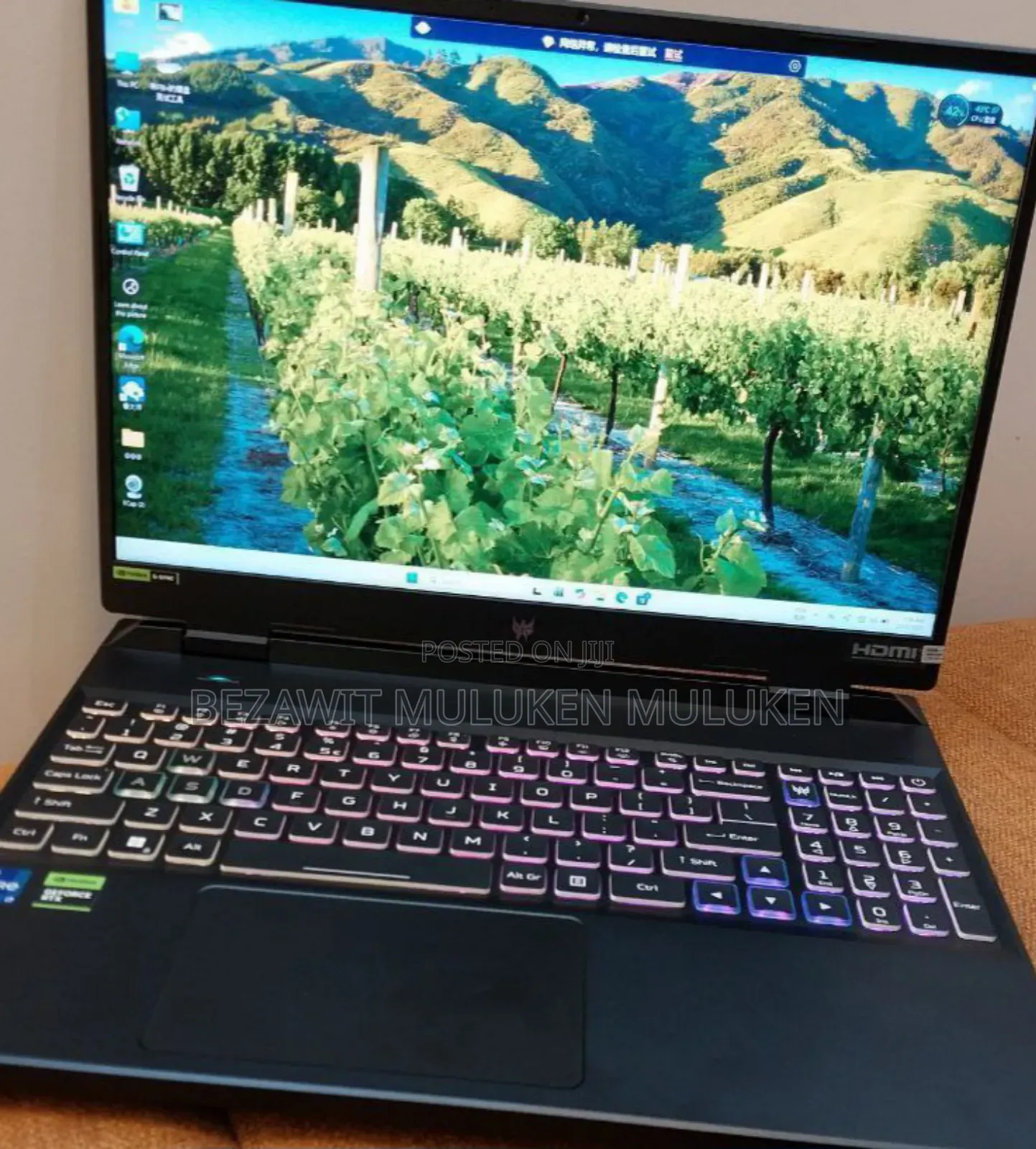 New Laptop Acer Predator Helios 300 16GB Intel Core I7 SSD 512GB