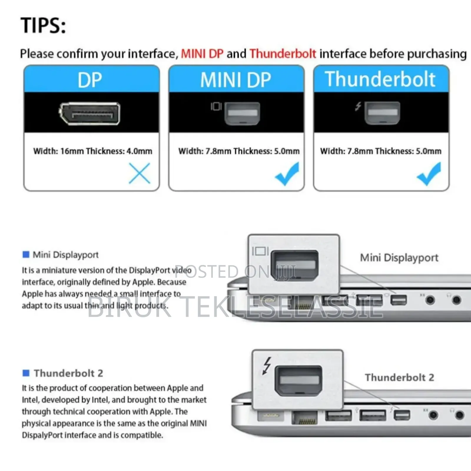 Thunderbolt to Hdmi