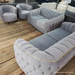 Photo - 7 Seater Chester Field Sofa