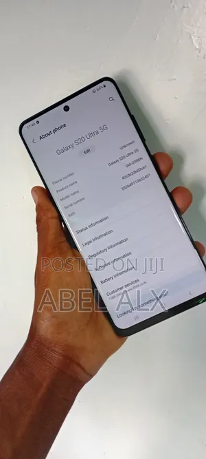 New Samsung Galaxy S20 Ultra 5G 256 GB