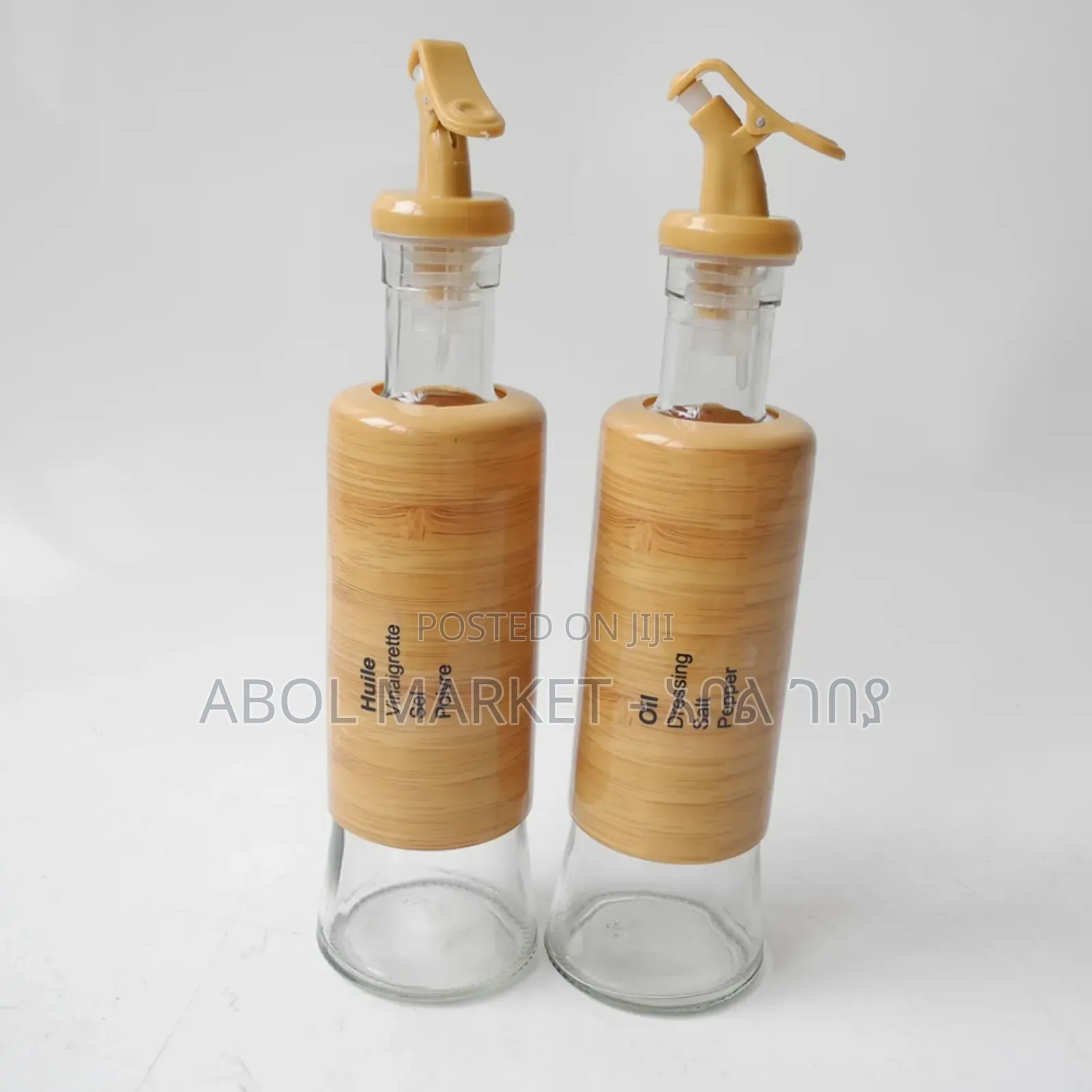 Glass Storage Jar Set