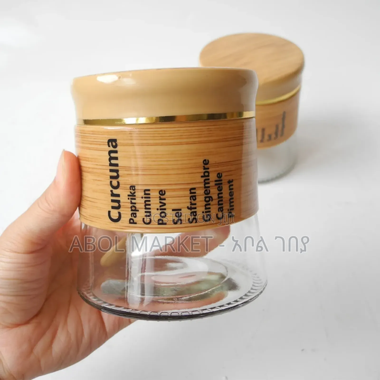 Glass Storage Jar Set