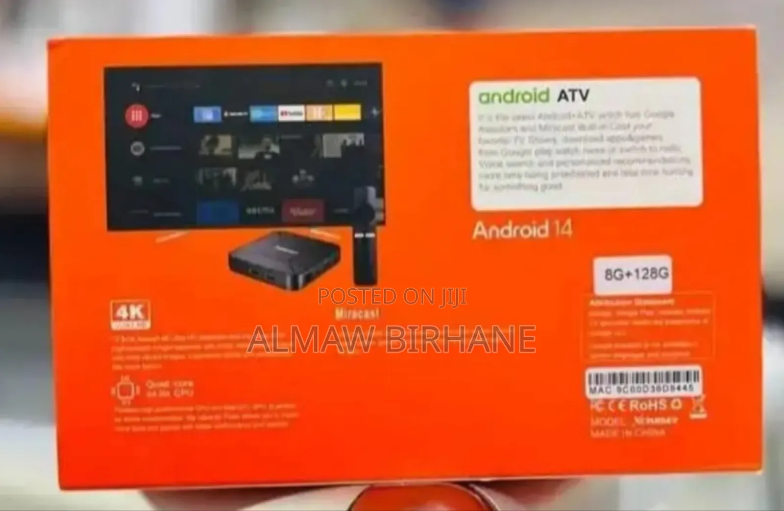 Xcruiser Android Tv Box V8 8/256