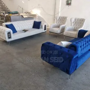 Photo - Leather Combined Sofa