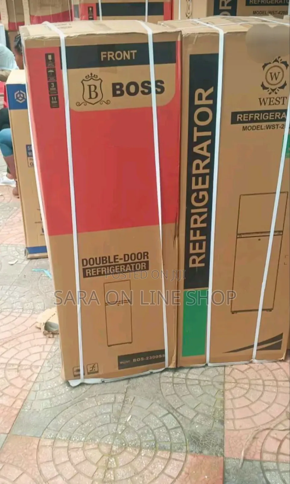 **Boss 230 Liters Orignal Refrigerator (Free Delivery)