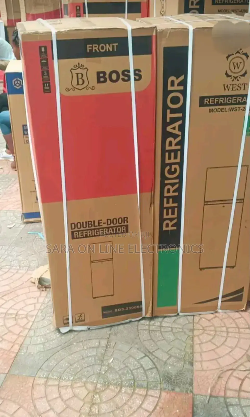 **Boss 230 Liters Orignal Refrigerator (Free Delivery)