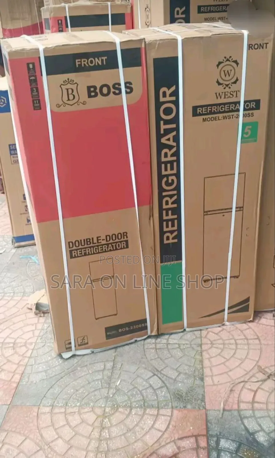 **Boss 230 Liters Orignal Refrigerator (Free Delivery)