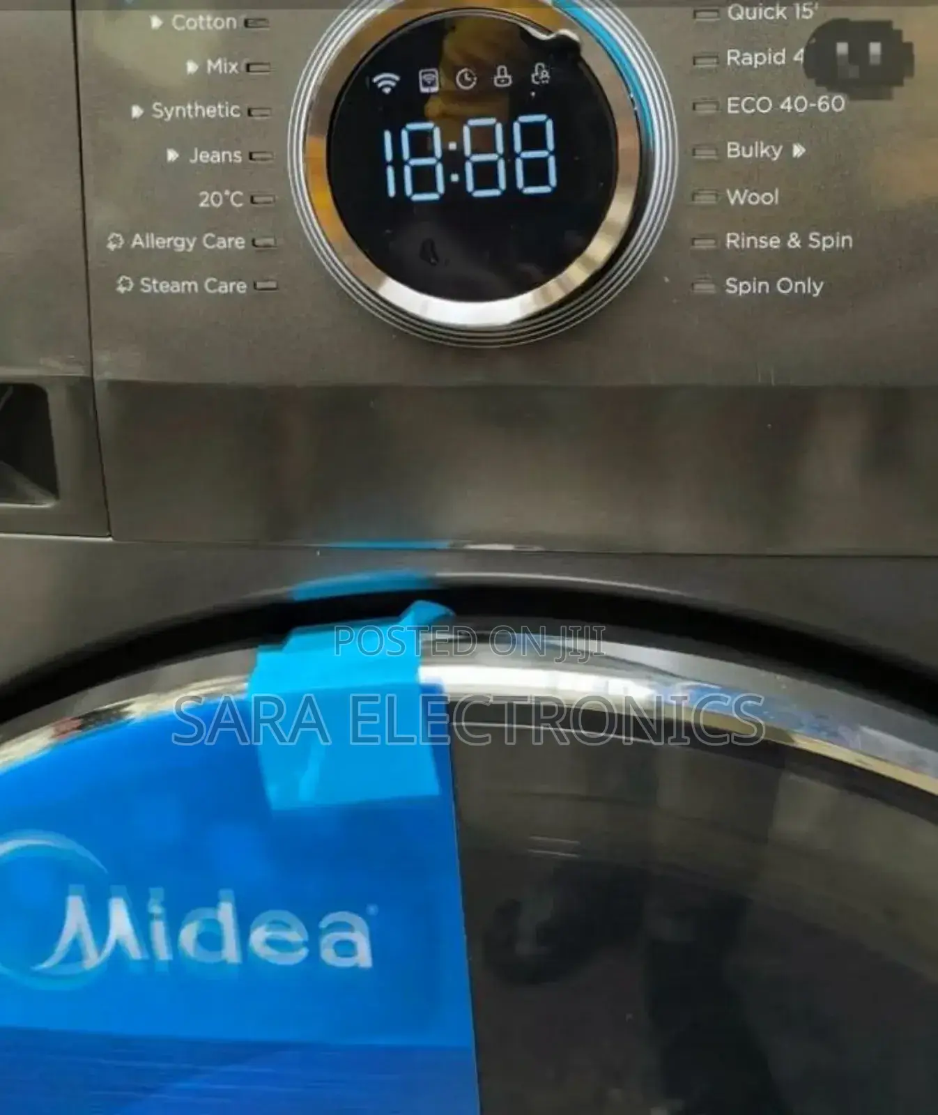 Midea 12/8kg Mannual Washing Machine Free Delivery