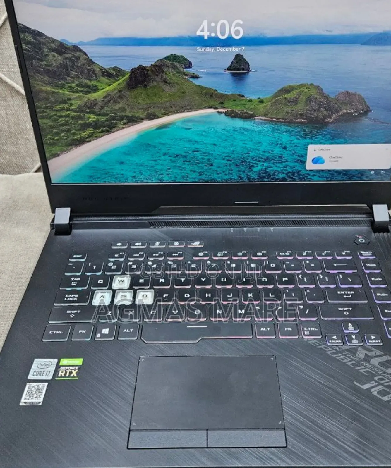 New Laptop Asus ROG Strix G15 16GB Intel Core I7 SSD 512GB