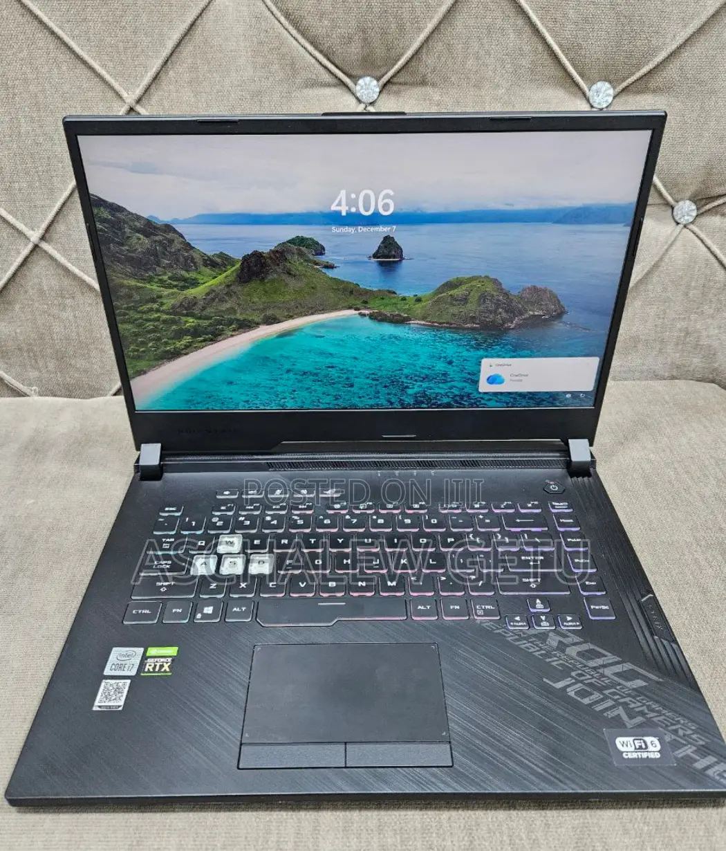 New Laptop Asus ROG Strix G15 16GB Intel Core I7 SSD 512GB