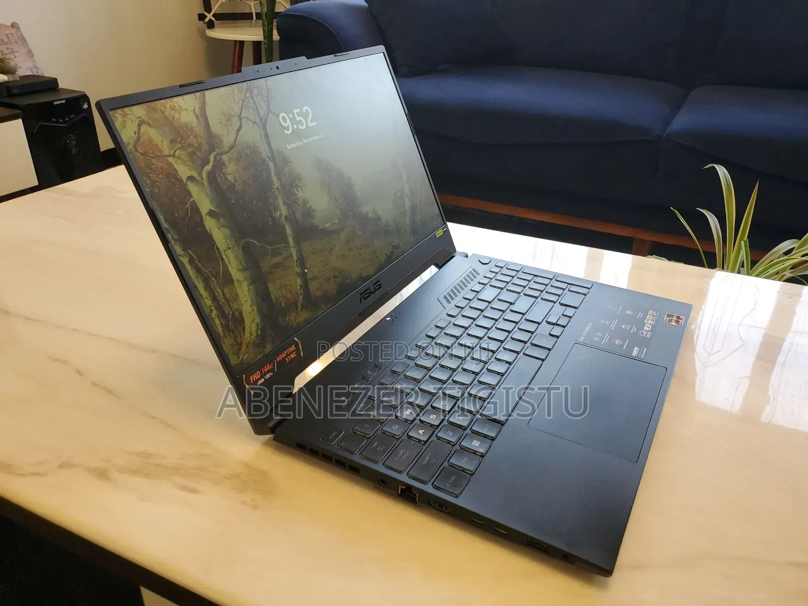 New Laptop Asus TUF Gaming A15 16GB AMD Ryzen 5 SSD 500GB