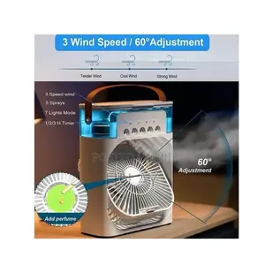 Photo - Mini Portable Air Cooler Mist Fan