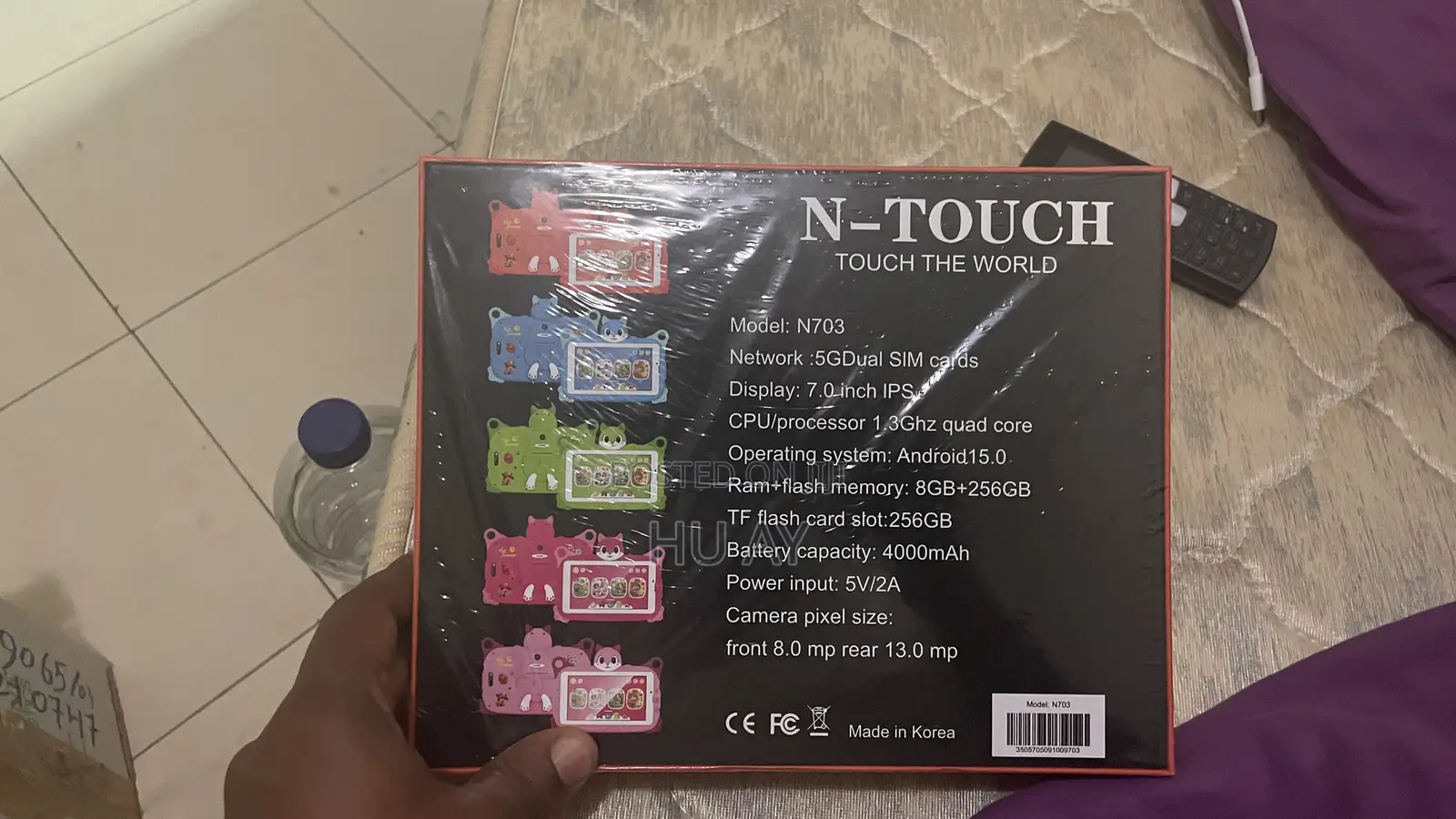 New Tablet 256 GB White