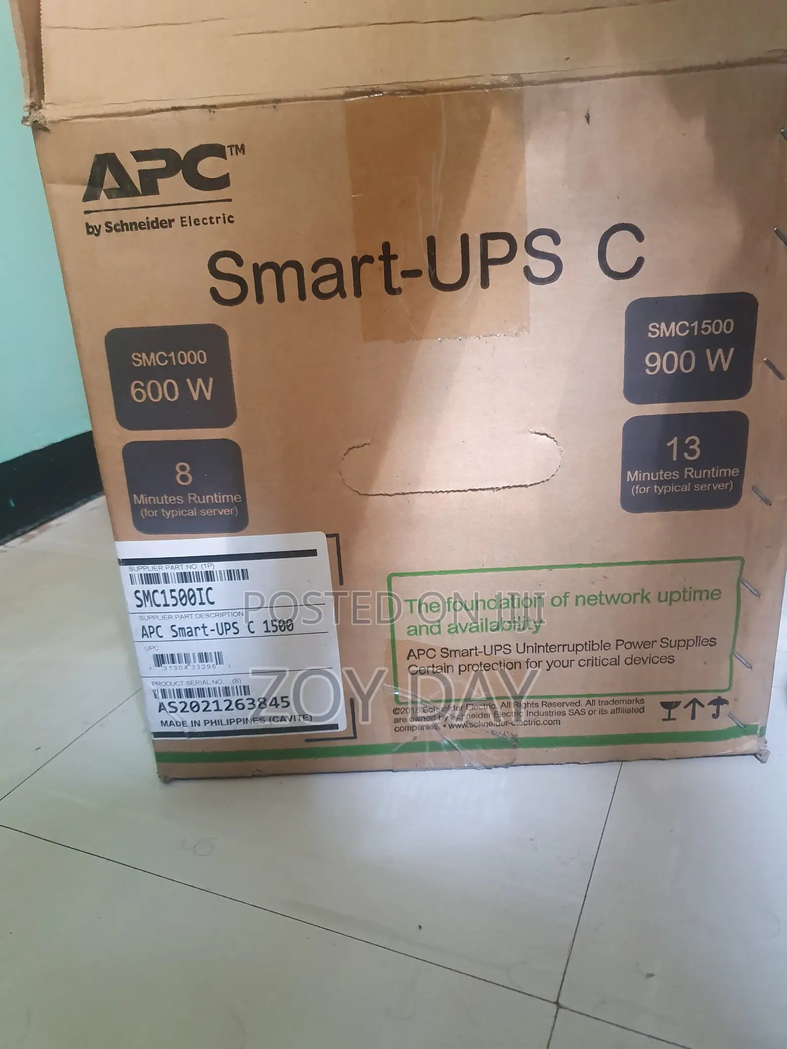 Apc Ups 1500 Va (Packed Brand New)