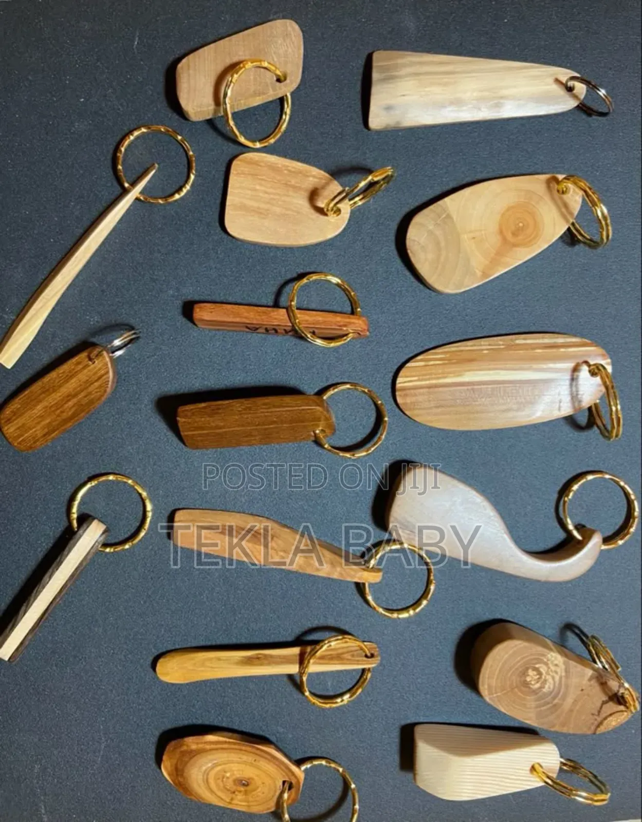 Wood Key Chain's (የቁልፍ ማንጠልጠያ)