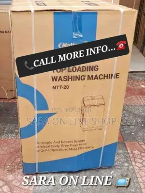 Photo - ●National 20/12kg Auto-Matice Orignal Washing Machine