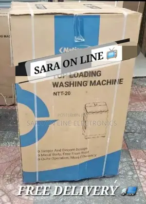 ●National 20/12kg Auto-Matice Orignal Washing Machine