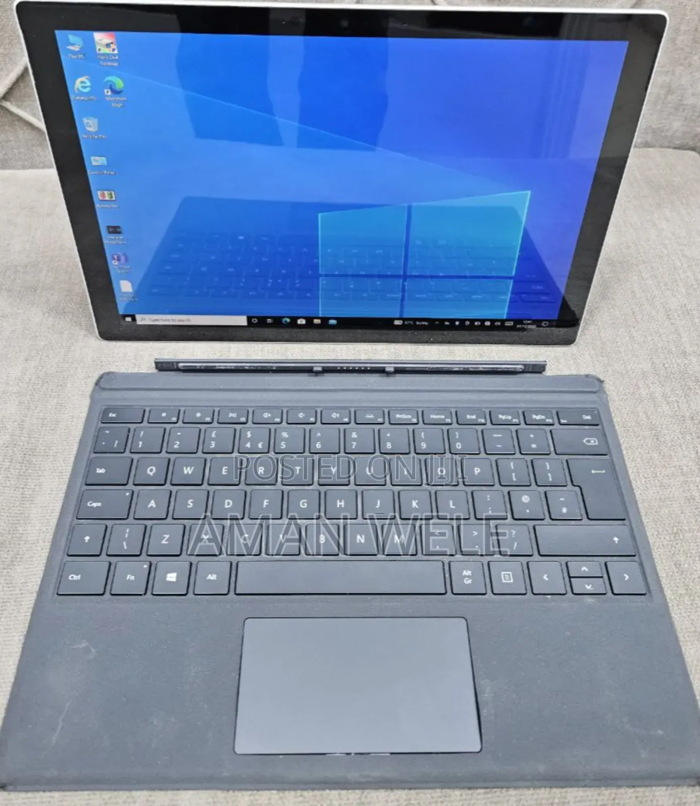 New Laptop Microsoft Surface Pro 7 16GB Intel Core I7 SSD 256GB