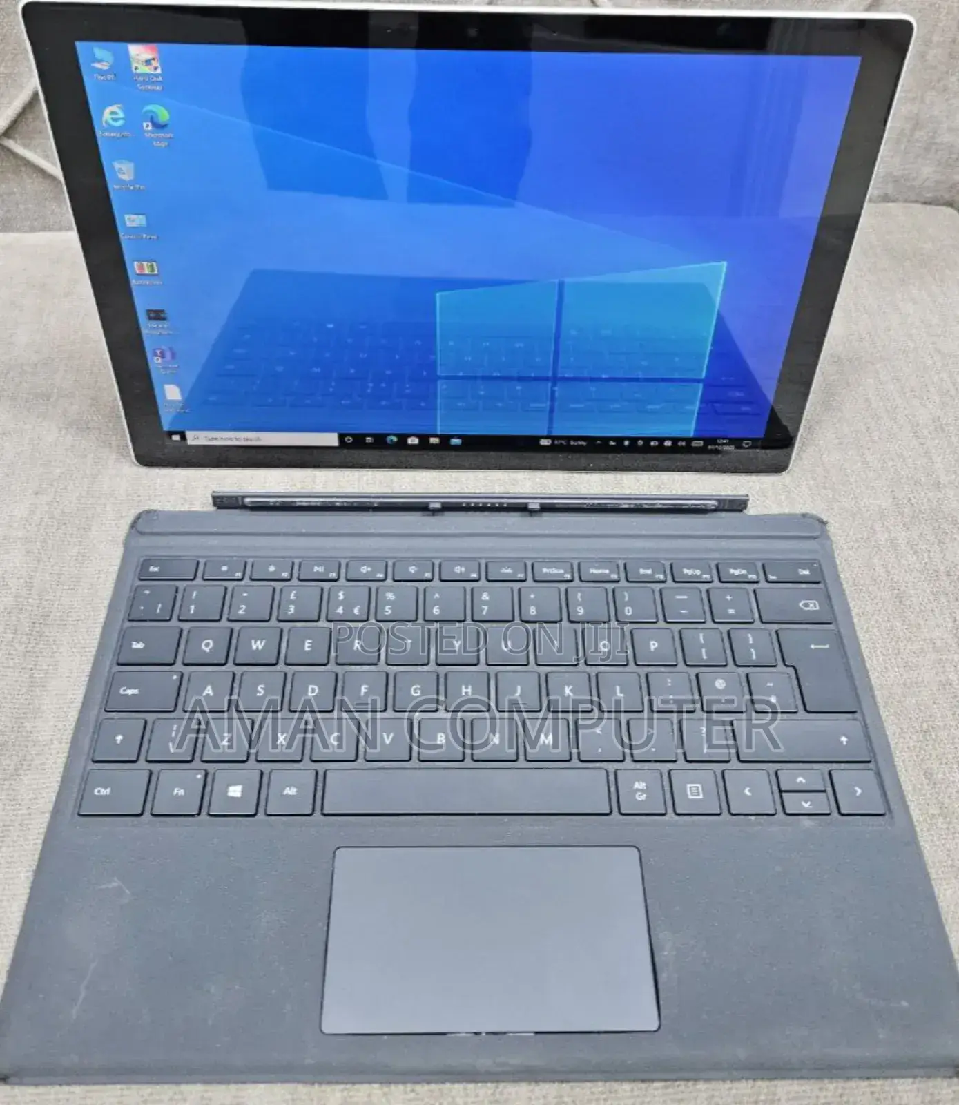 New Laptop Microsoft Surface Pro 7 16GB Intel Core I7 SSD 256GB