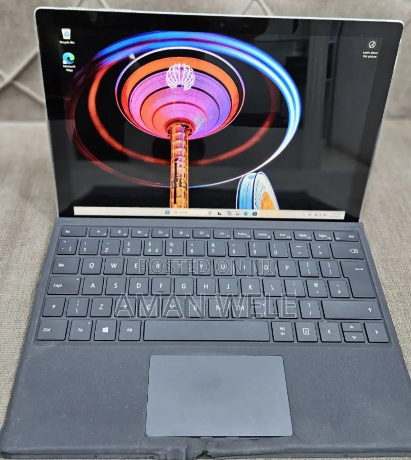 New Laptop Microsoft Surface Pro 7 8GB Intel Core I5 SSD 128GB