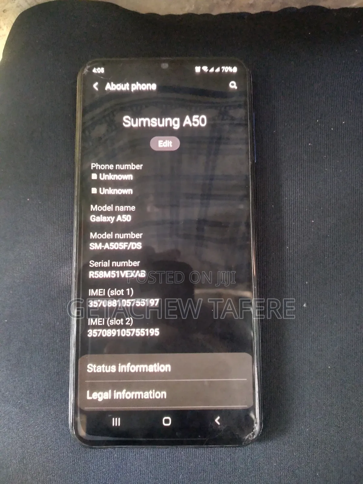 Samsung Galaxy A50 128 GB Black