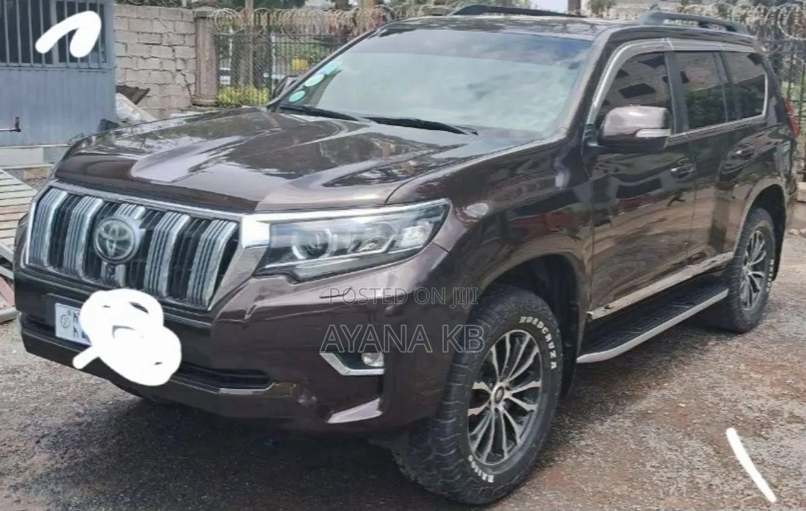 Toyota Land Cruiser Prado 3.0 172hp 2021 Gray