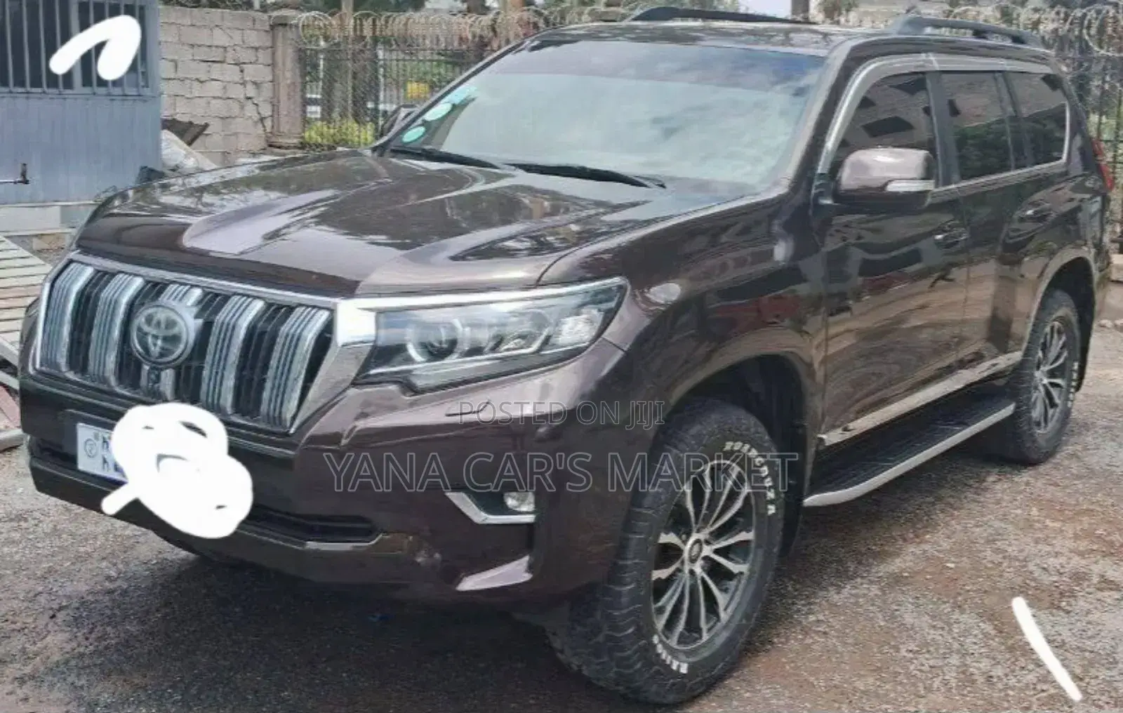 Toyota Land Cruiser Prado 3.0 172hp 2021 Gray