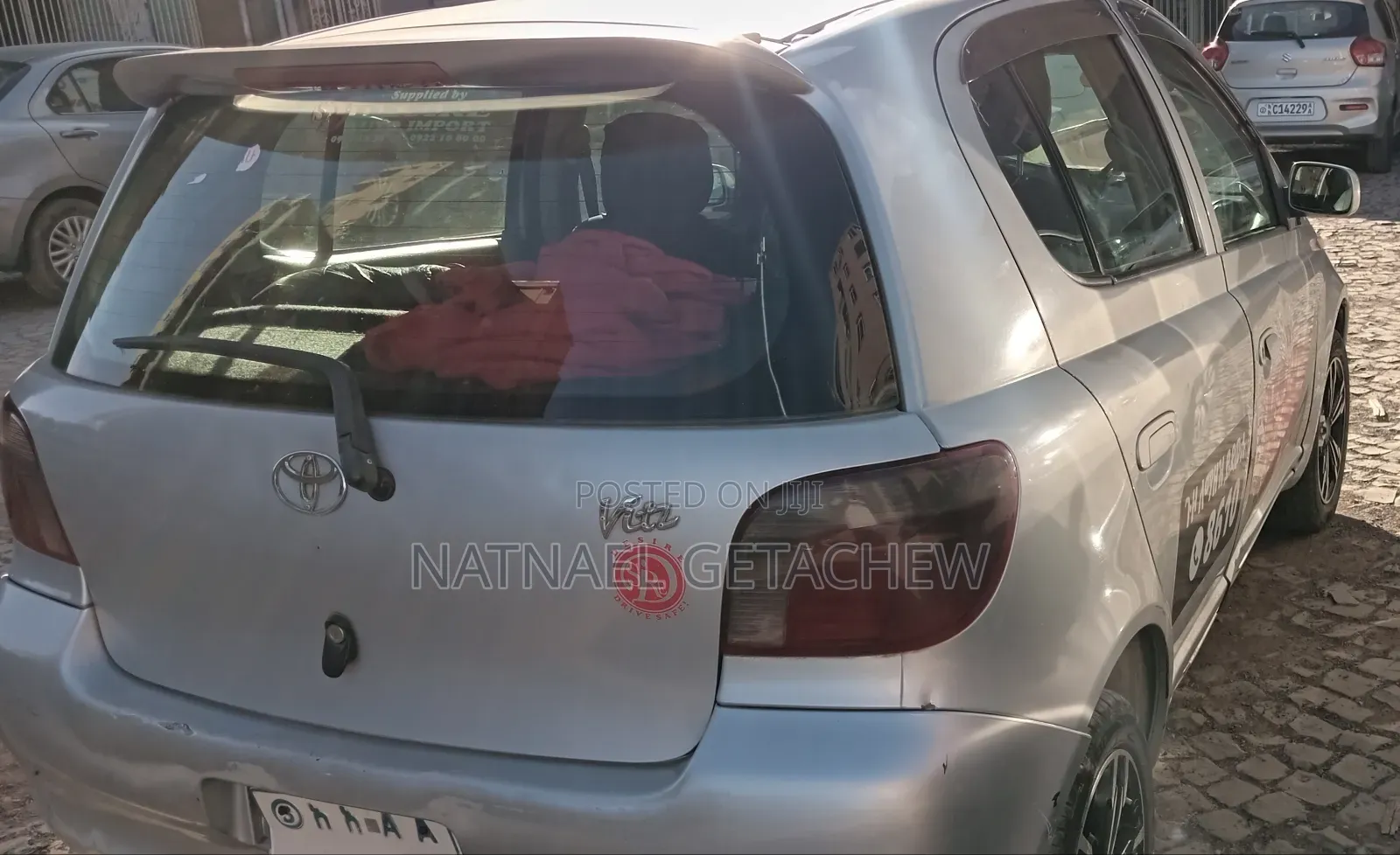 Toyota Vitz 2001 Silver