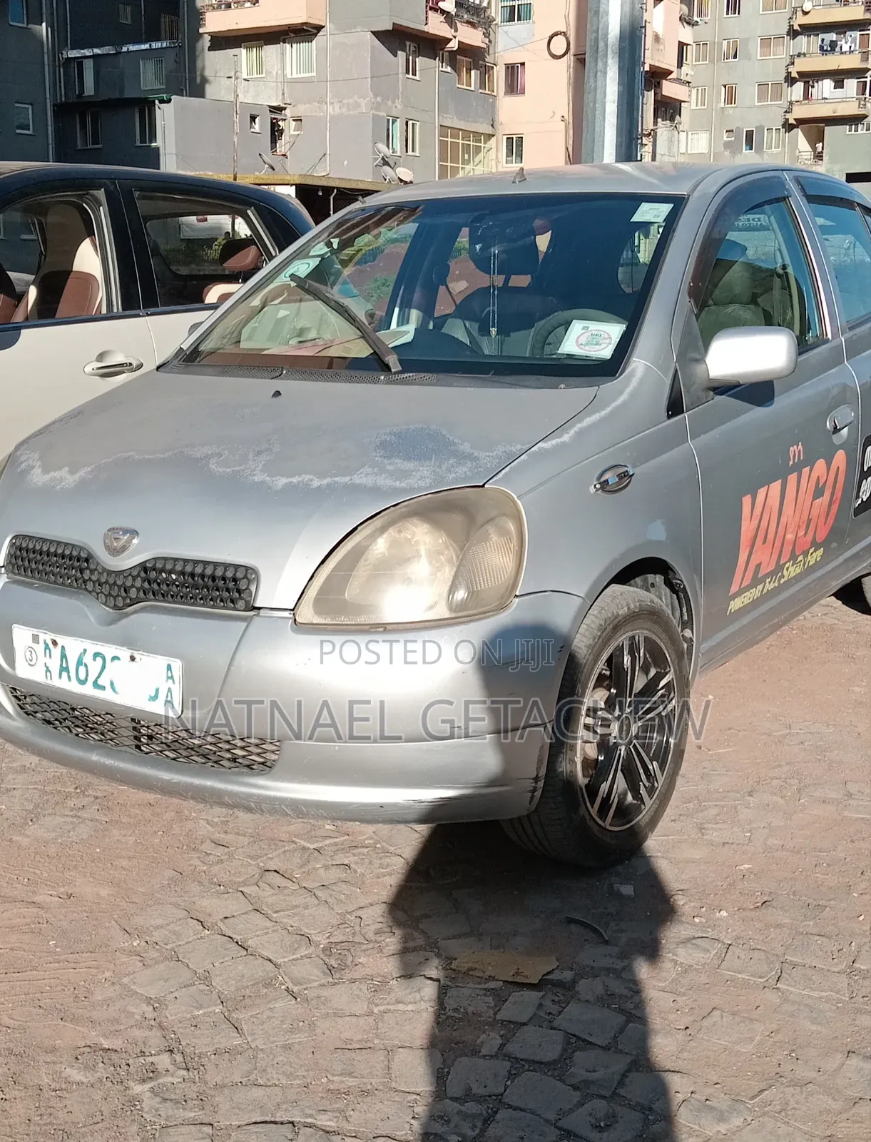 Toyota Vitz 2001 Silver