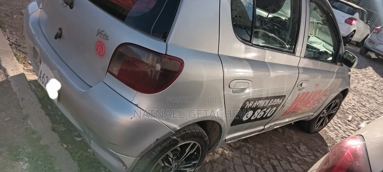 Toyota Vitz 2001 Silver