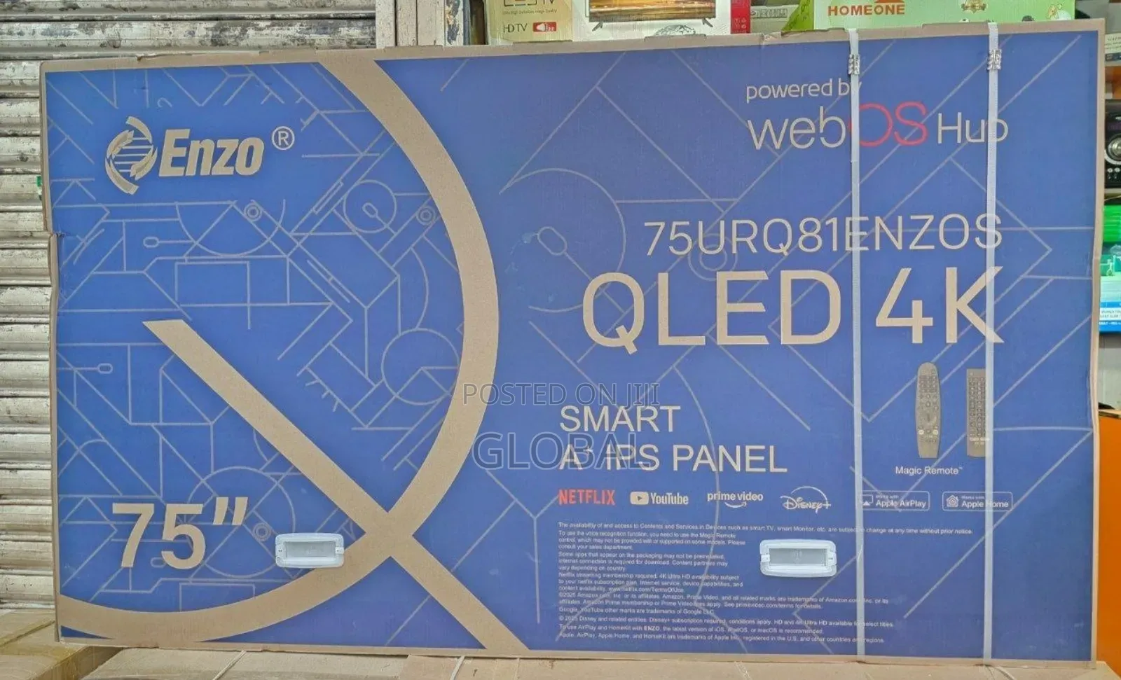 Qled 75"Inch Enzo Tv