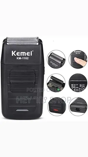 Photo - Kemei Rechargeable Electric Shaver / ሼቨር