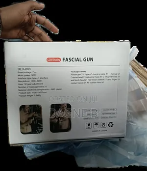 Fascia Gun Massager ማሳጅ ማረጊያ