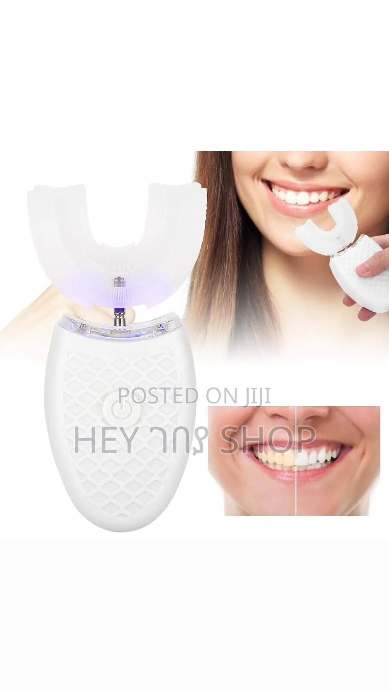 Whitening Electric Toothbrush / የጥርስ ማንጫ