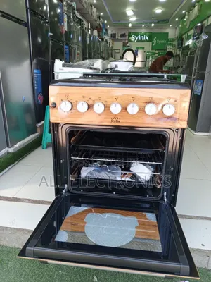 Free Standing Oven Gold Color