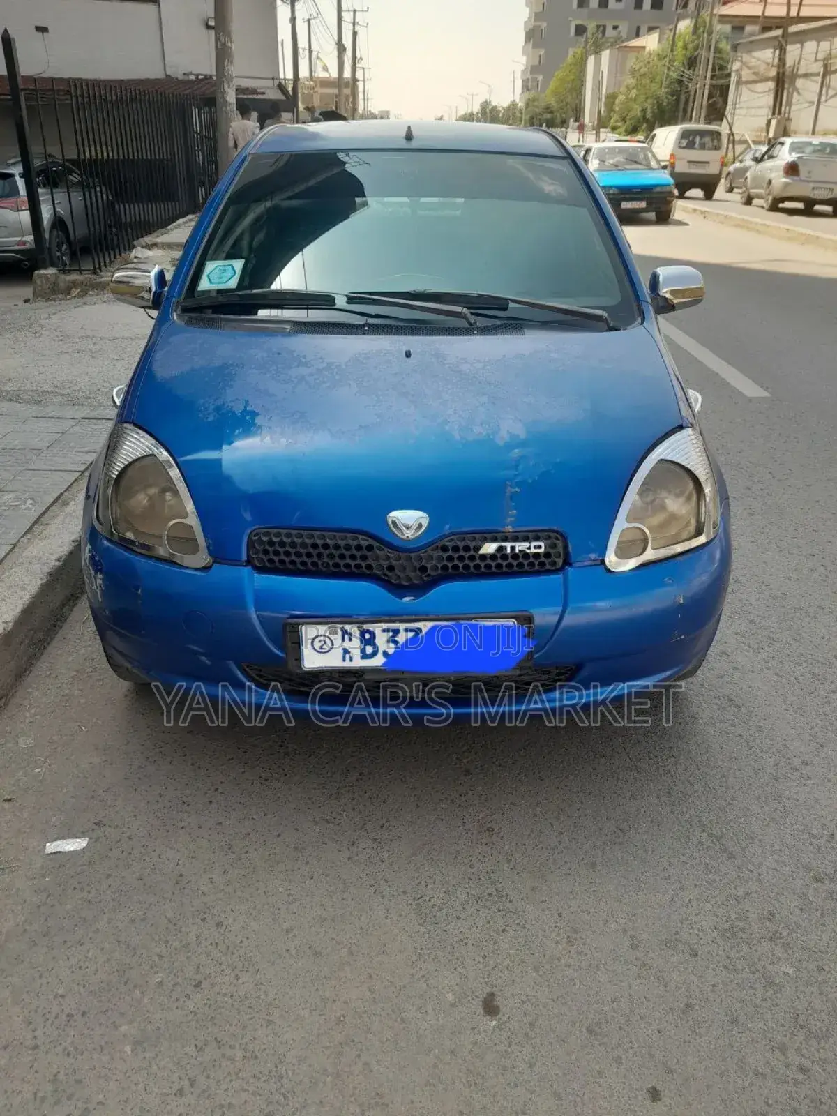 Toyota Vitz 2001 Blue
