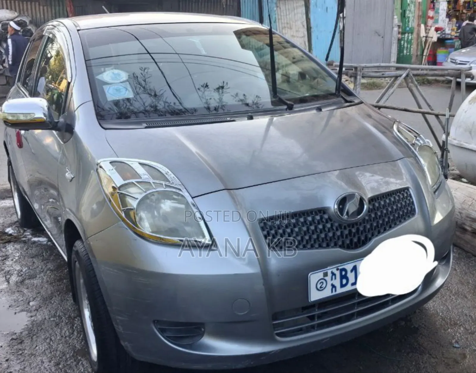 Toyota Yaris 2008 Gray