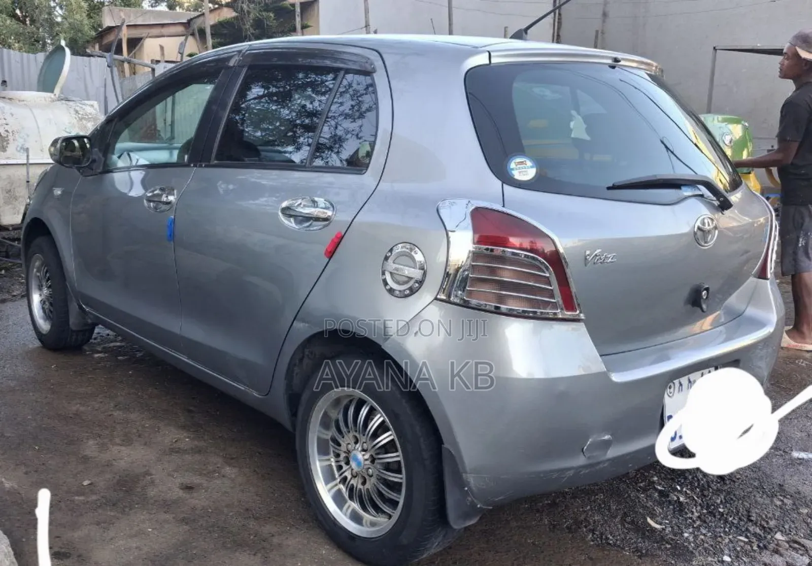 Toyota Yaris 2008 Gray