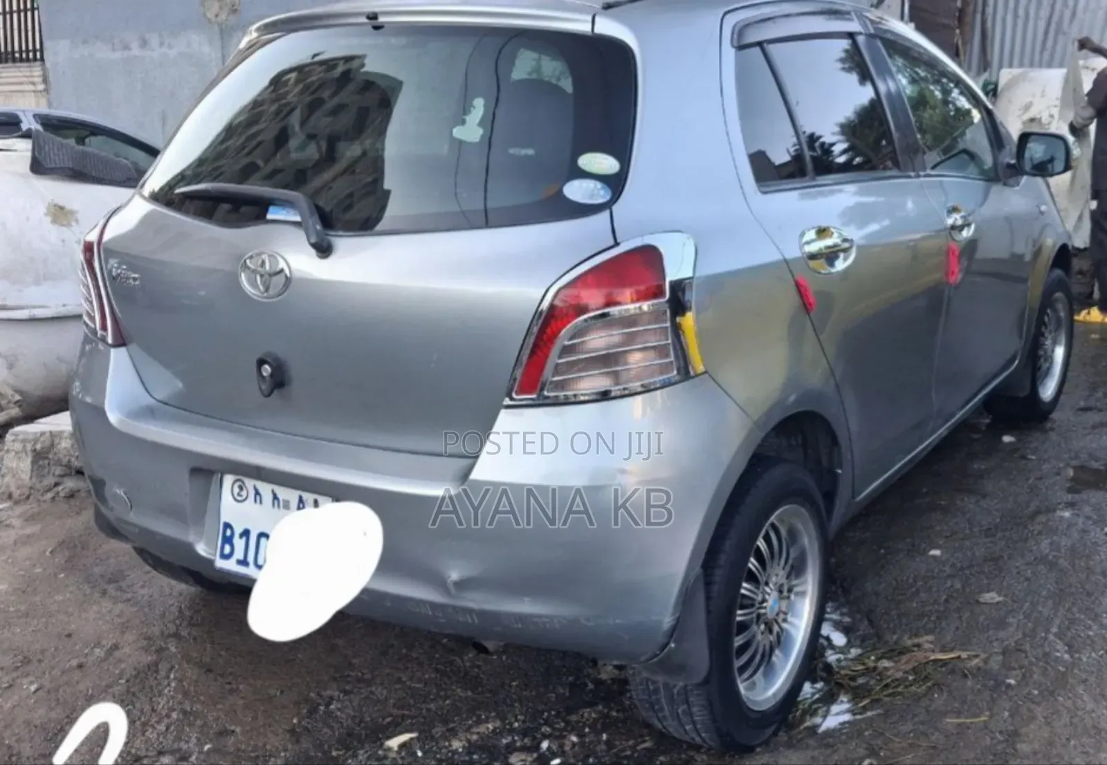 Toyota Yaris 2008 Gray